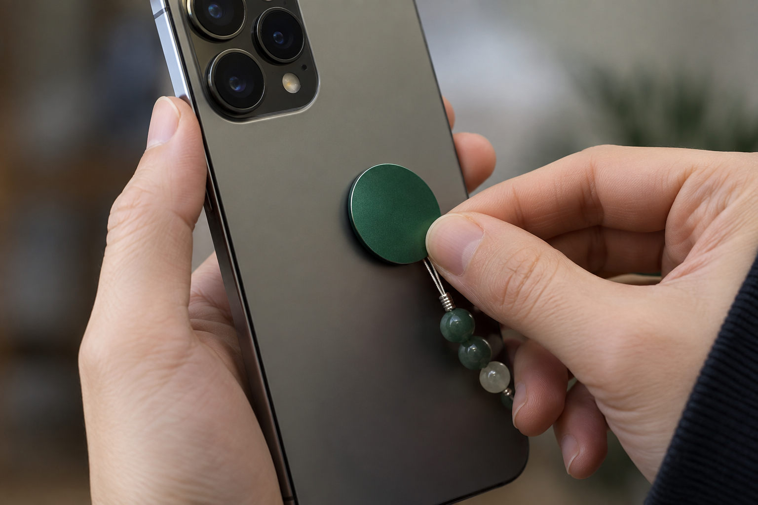 Přiložení NÁDECH k telefonu